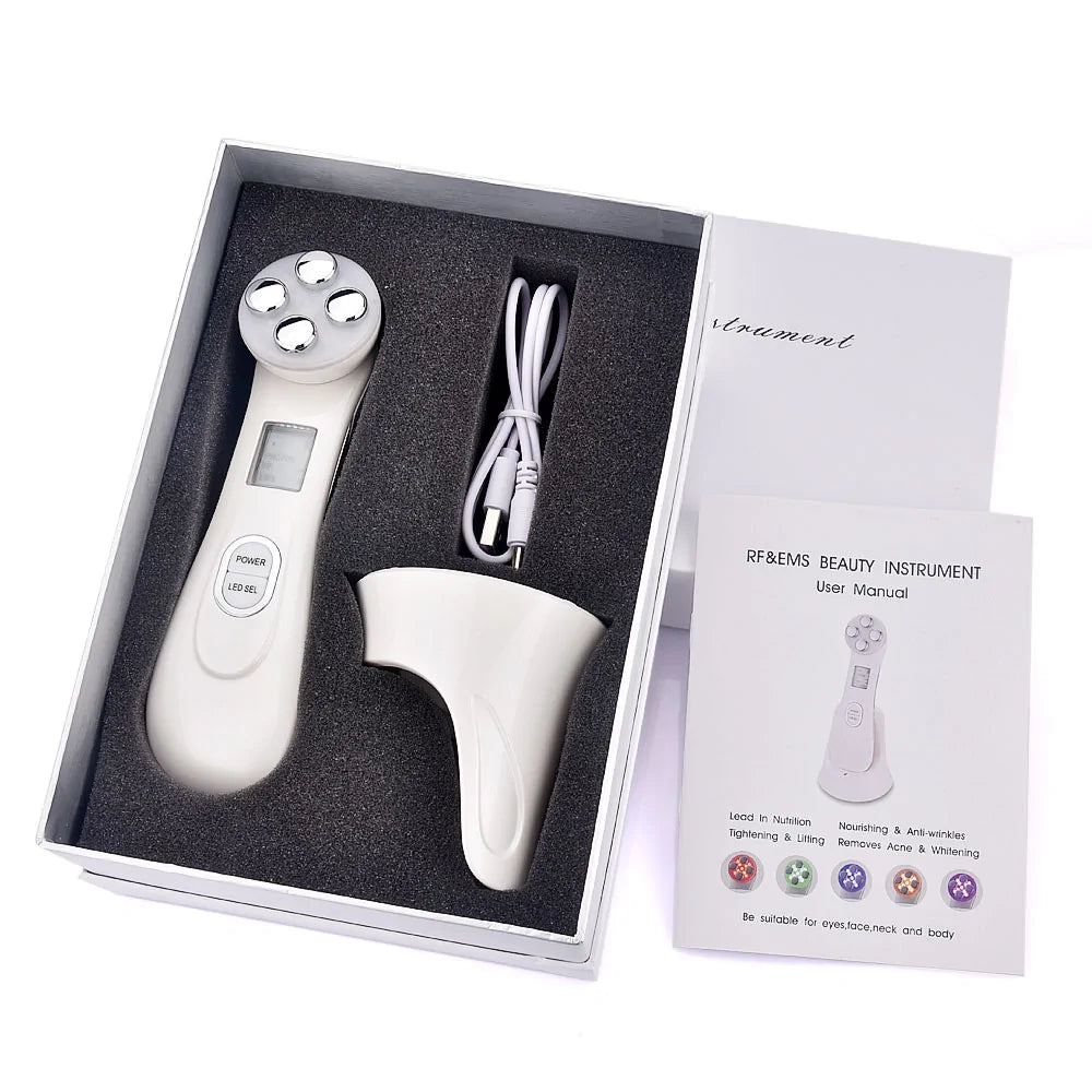 RF LED Skin Tightening Device