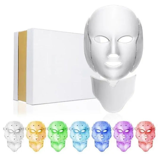 White LED Therapy Face & Neck Mask